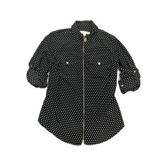 Michael Kors Zipper Blouse